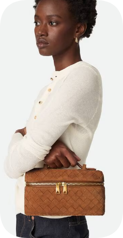 Bottega Veneta Bang Bang suede 789109 Amber