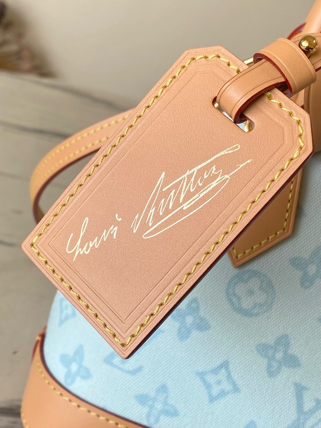 Louis Vuitton NEW Alma BB M28272 Bleu Courrier