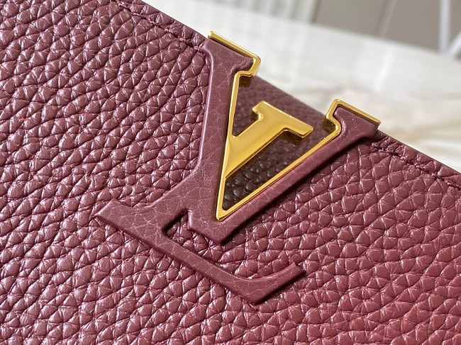 Louis Vuitton Capucines East-West Mini M26345 Grenat Red