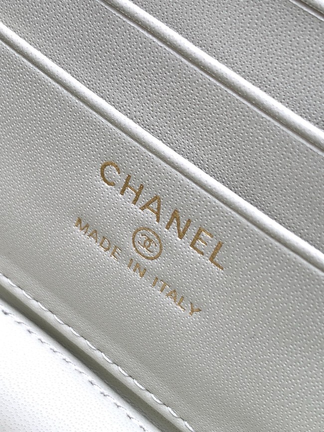 CHANEL 26C Vanity with Chain AP3940 white
