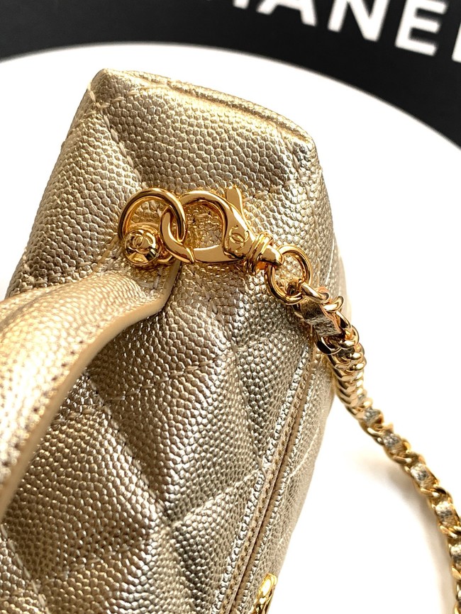 Chanel Vanity with Chain 26C AP4936 gold