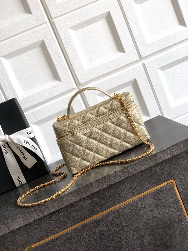 Chanel Vanity with Chain 26C AP4936 gold