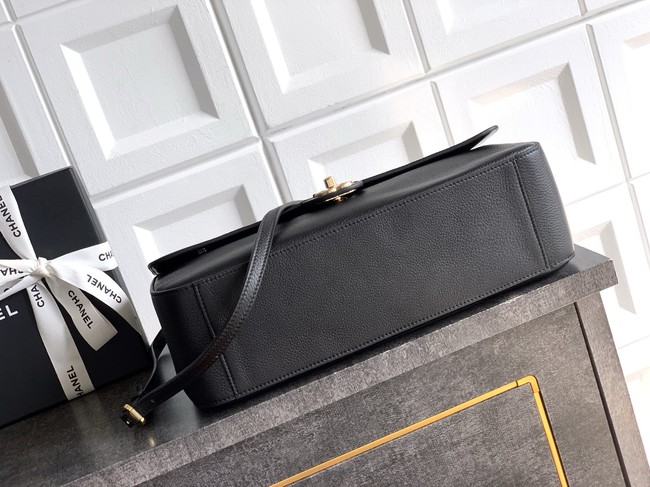 CHANEL Maxi Classic Handbag AS58601 black