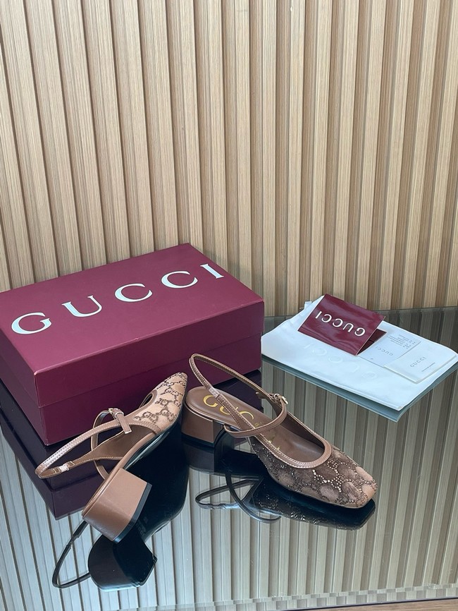 GUCCI Womens Slingbacks 21069-3
