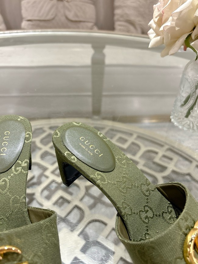 GUCCI Womens slide sandal with Horsebit 21075-3