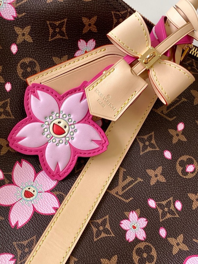 Louis Vuitton Keepall Bandouliere 45 M26868 Cherry blossom