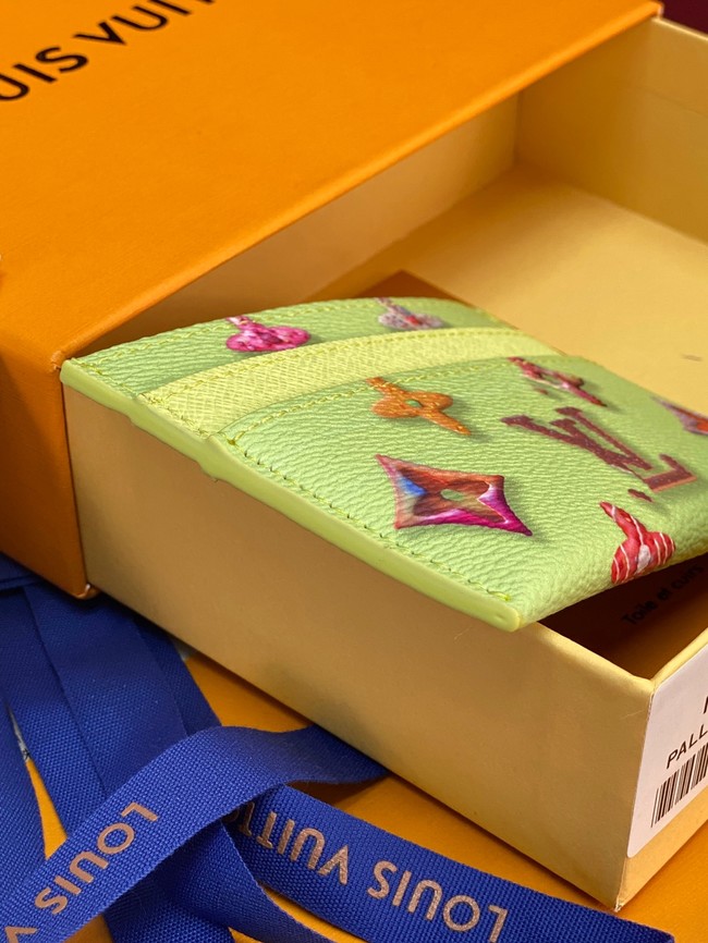 Louis Vuitton Card Holder M28284 green