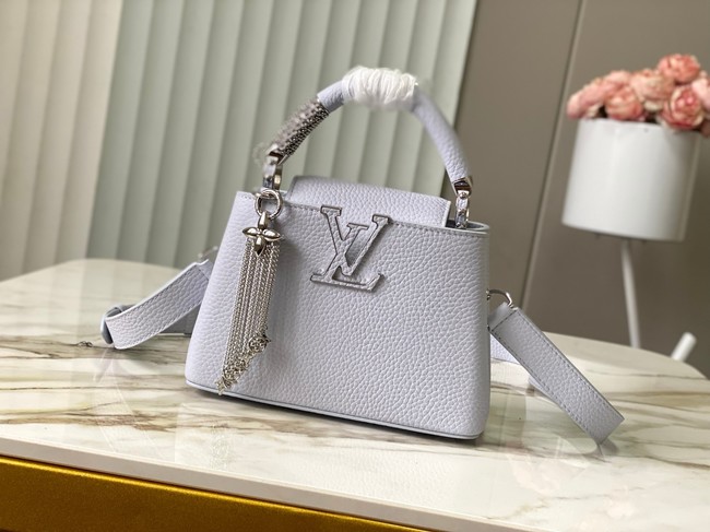 Louis Vuitton Capucines MINI M27040 light gray
