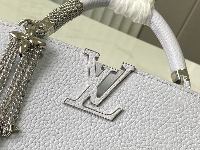 Louis Vuitton Capucines BB M26531 light gray
