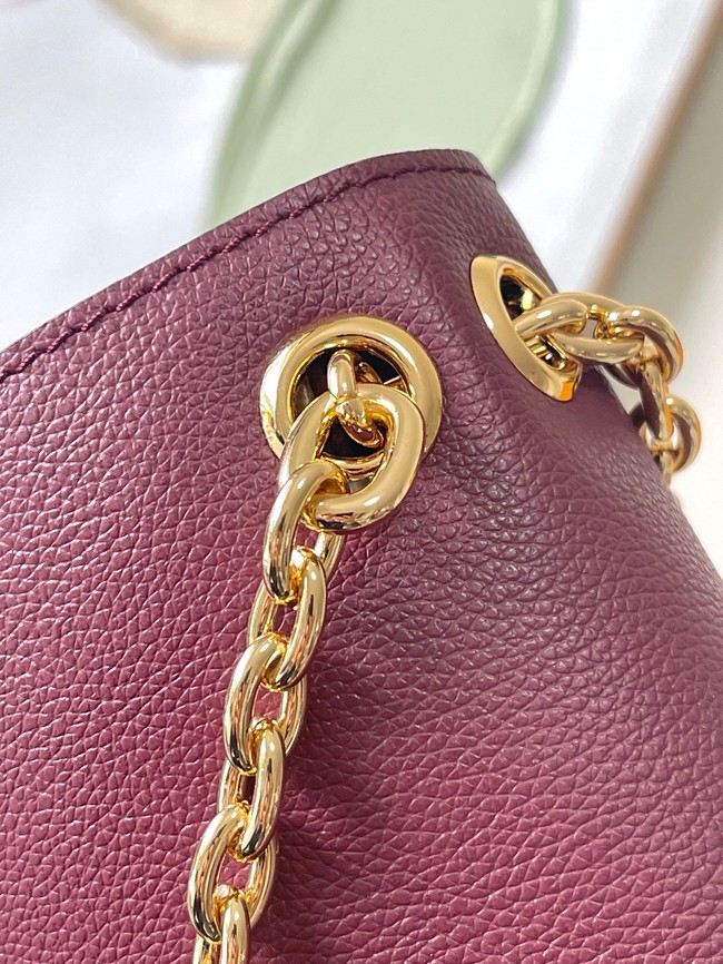 Louis Vuitton Monogram Canvas Original Leather M26285 Purple red