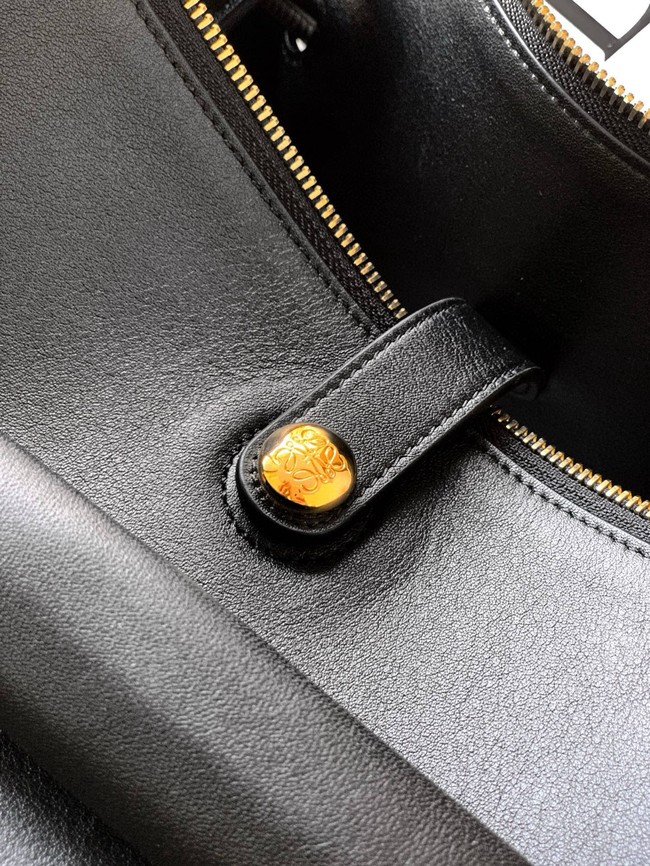 Loewe Large soft calfskin leather Madrid bag 9148 black