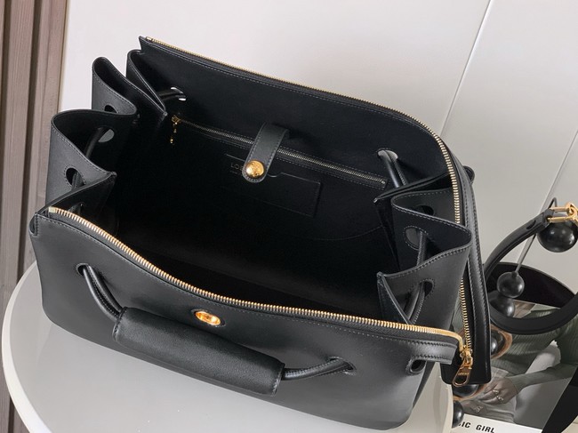 Loewe Large soft calfskin leather Madrid bag 9148 black