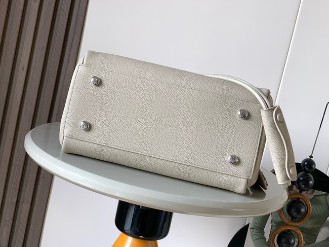 Loewe Medium soft grain leather Madrid bag 9147 gray