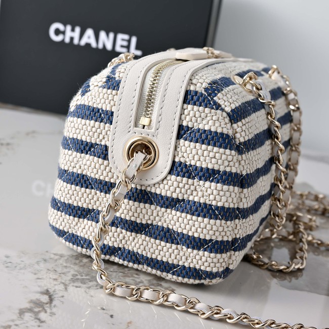 CHANEL Clutch With Chain AP4986 blue
