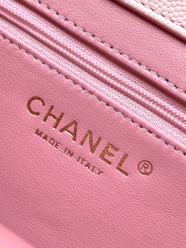 CHANEL Small Flap Bag AS6130 pink