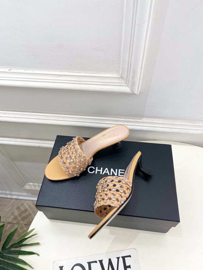 Chanel Mules Heel 5CM 55699-3