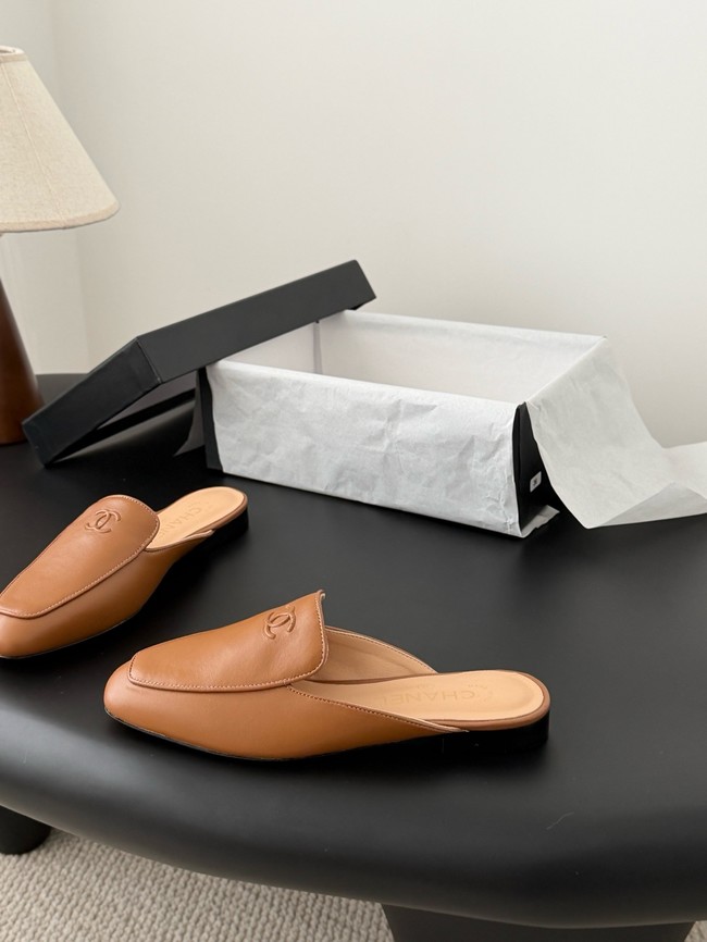 Chanel Mules Calfskin 55708-1