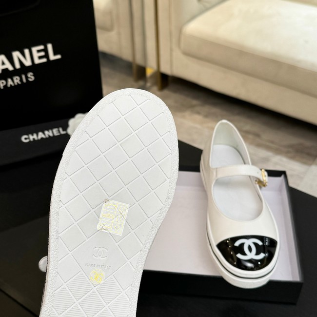 Chanel Mary Janes Kidskin 55729-2