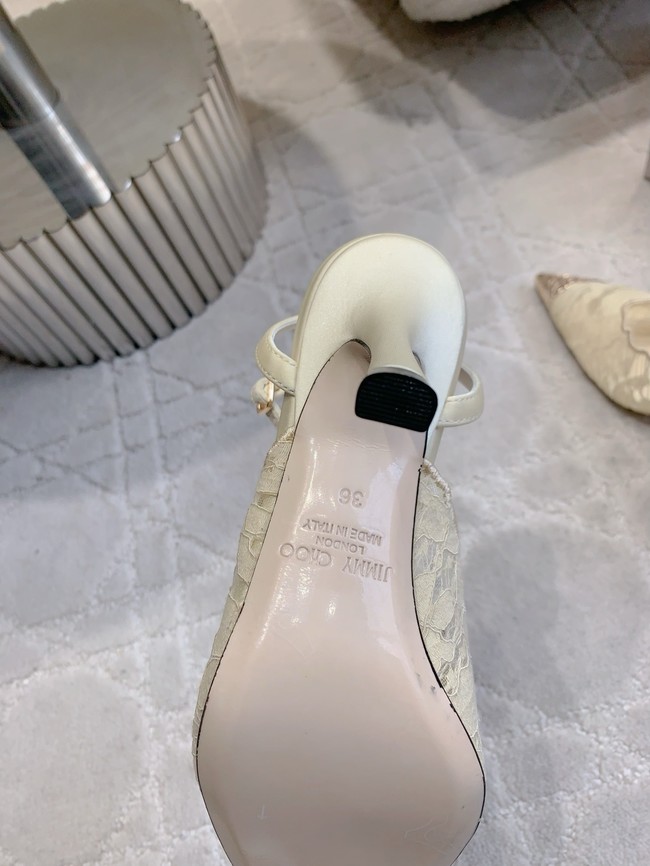 Jimmy Choo slingback pumps in satin crepe 55743-1