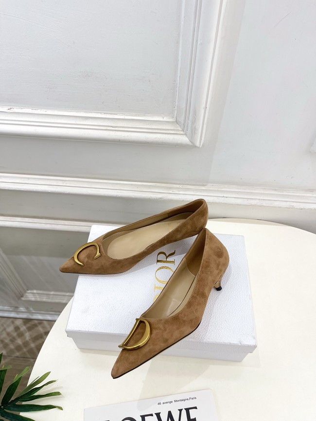 Dior Initials Pump Suede Goatskin 55746-1