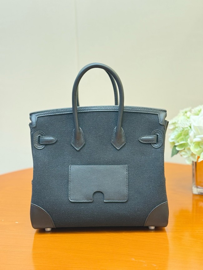 Hermes Birkin Toile & Cuir H6987-6
