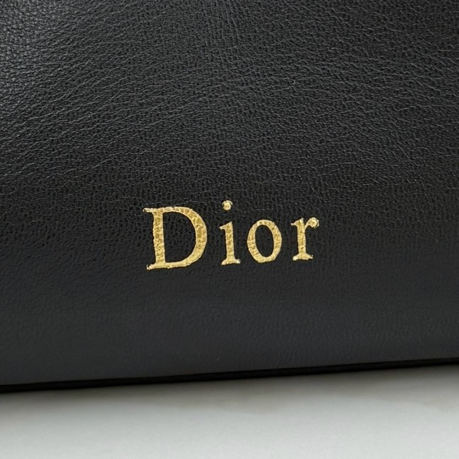 Small Dior Bow Bag Lambskin M0715O black
