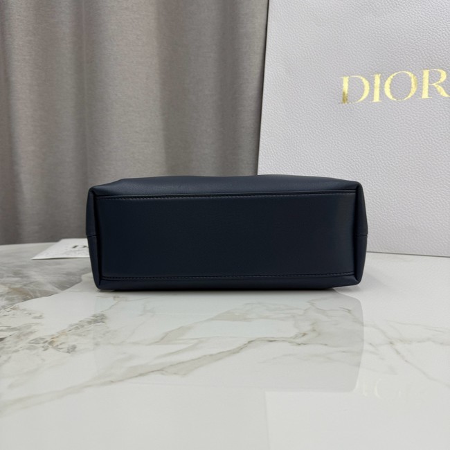 Small Dior Bow Bag Lambskin M0715O dark blue