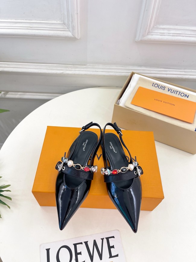 Louis Vuitton Vibe Slingback Flat Sandal  66897-2