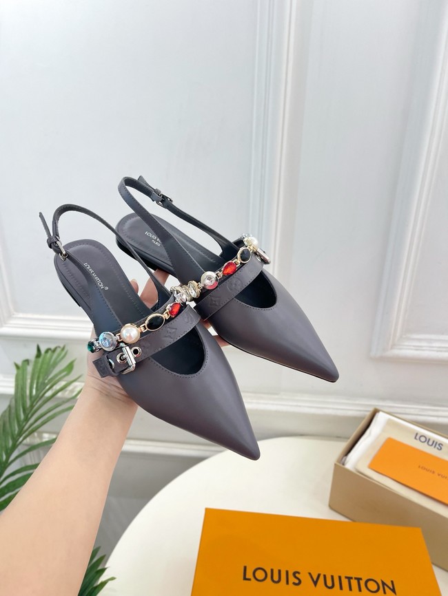 Louis Vuitton Vibe Slingback Flat Sandal  66897-5