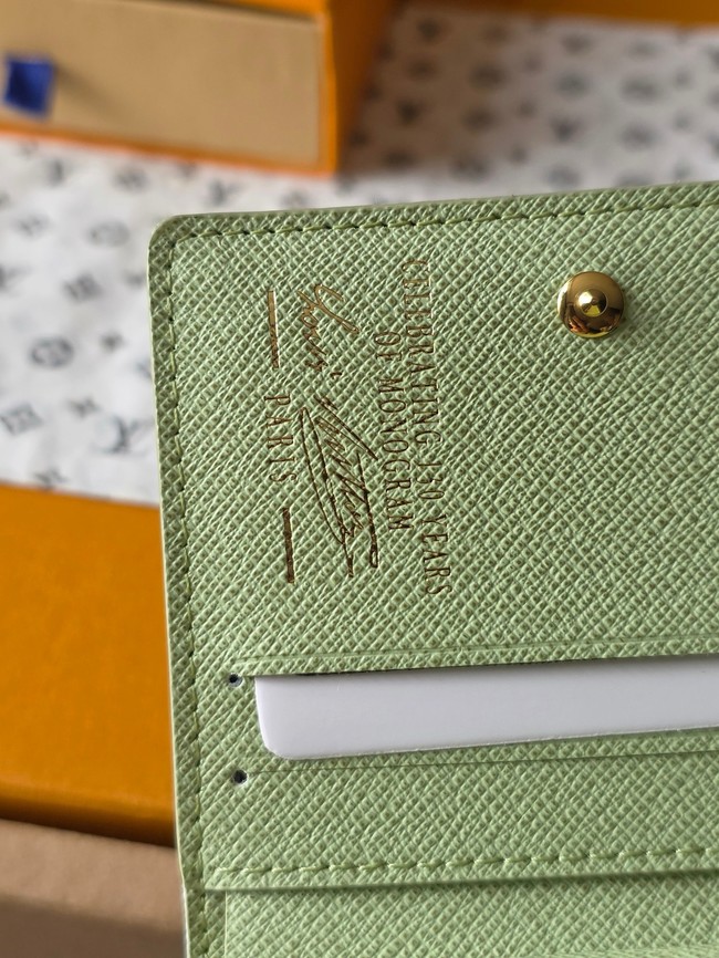 Louis Vuitton Charms Pocket Wallet M27679 Green Asnieres