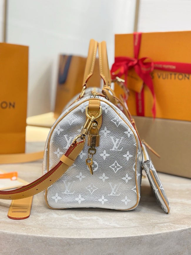 Louis Vuitton Speedy Bandouliere M2A422 Silver