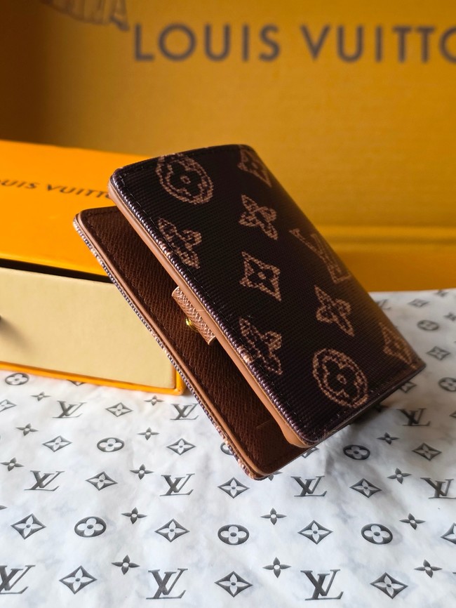Louis Vuitton Charms Pocket Wallet M27679 brown