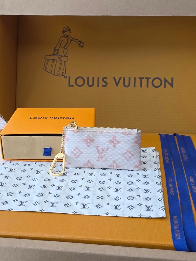 Louis Vuitton Key Pouch M27674 Linen