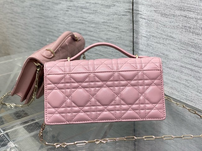 My Dior Mini Bag Cannage Lambskin S0984PU pink
