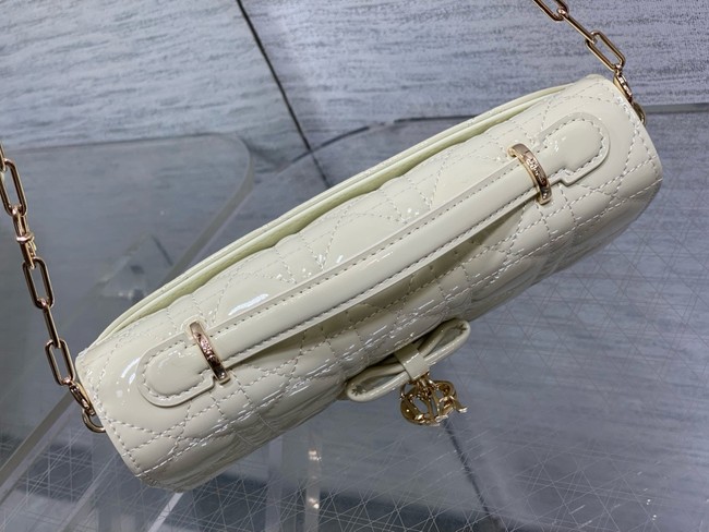 My Dior Mini Bag Cannage patent leather S0984PU Latte