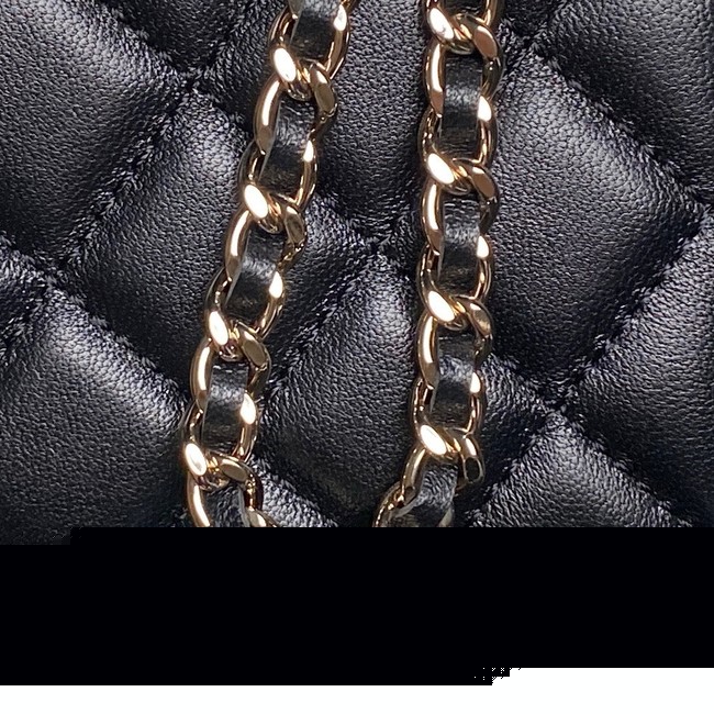 Chanel Long Vanity with chain AP4842 black