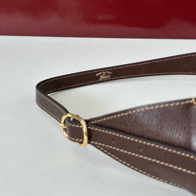 Gucci Jackie 1961 medium shoulder bag 863136 brown