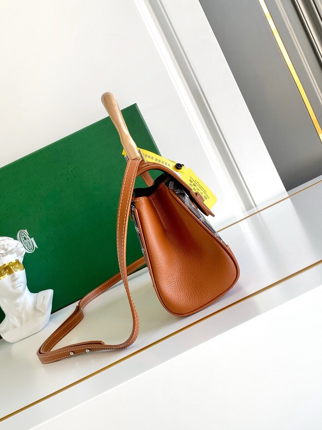 Goyard Saigon Soft Mini Bag 7CL07P black&brown