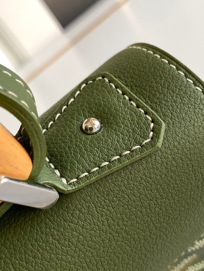 Goyard Saigon Soft Mini Bag 7CL07P dark green