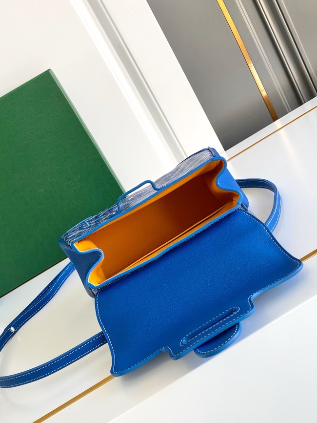 Goyard Saigon Soft Mini Bag 7CL07P electric blue