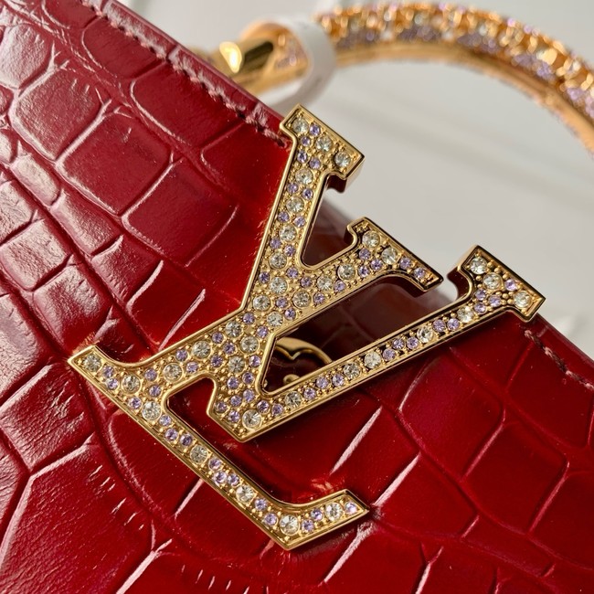 Louis Vuitton Capucines BB M14177 red