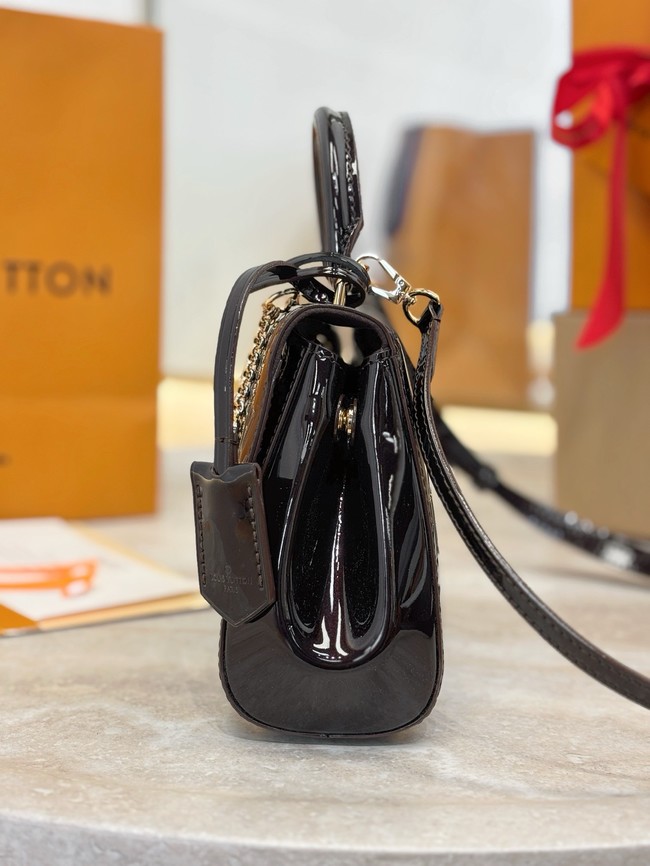 Louis Vuitton Monogram Vernis M27173 dark brown
