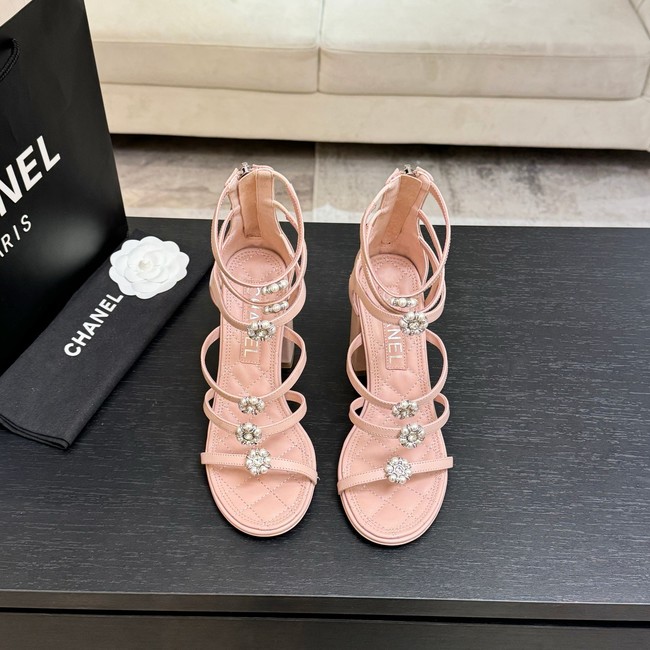 Chanel Sandals Laminated Lambskin 95mm G46999-2