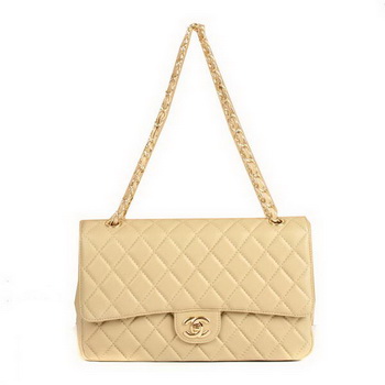 Chanel Jumbo Bags 1119 Apricot Leather Golden Hardware Chanel Jumbo Bags 1119 Apricot Leather Golden Hardware