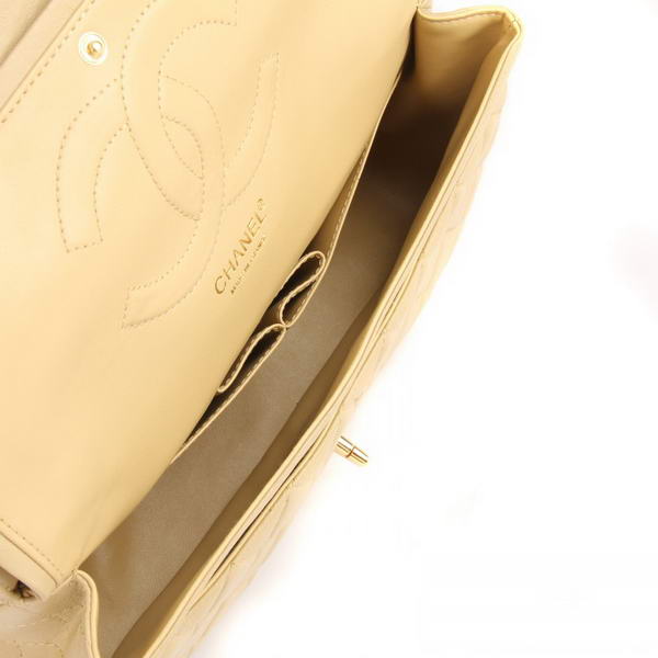 Chanel Jumbo Bags 1119 Apricot Leather Golden Hardware Chanel Jumbo Bags 1119 Apricot Leather Golden Hardware