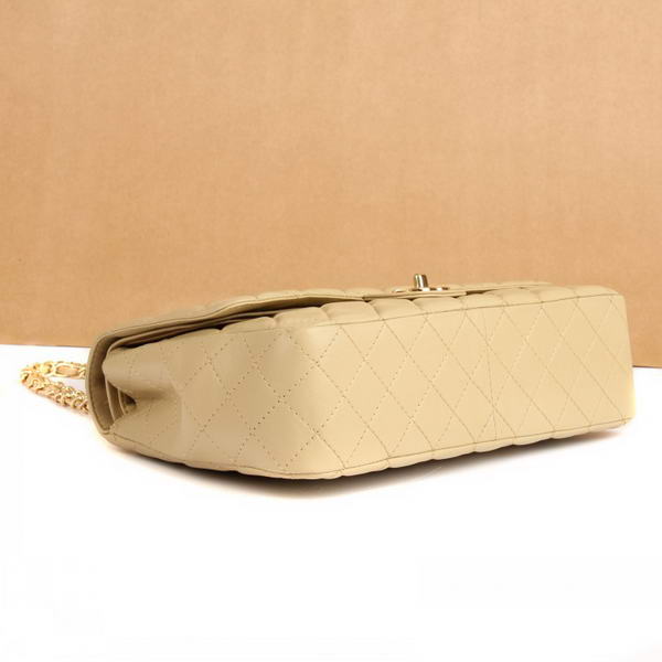 Chanel Jumbo Bags 1119 Apricot Leather Golden Hardware Chanel Jumbo Bags 1119 Apricot Leather Golden Hardware