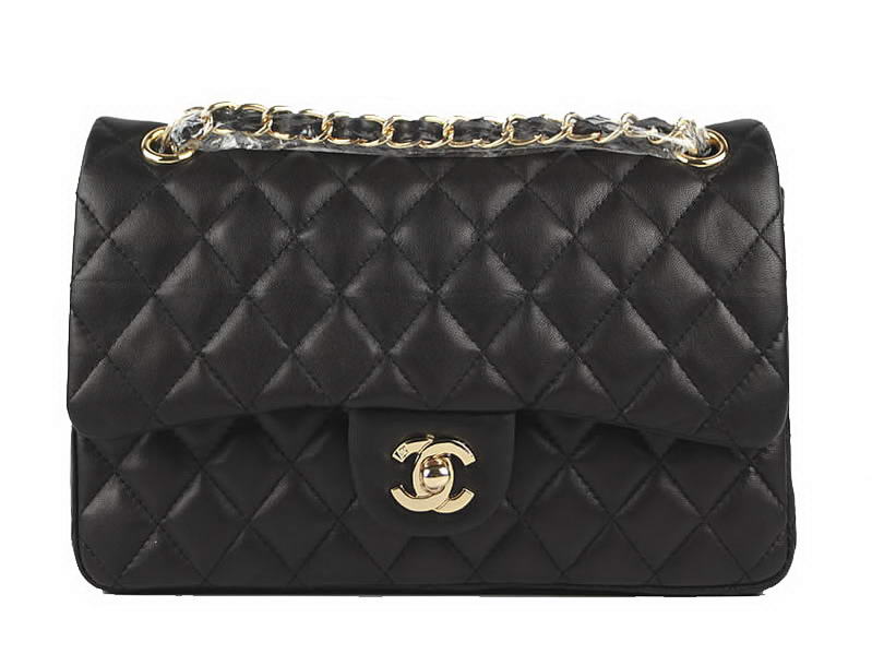 Chanel 2.55 Series Original Leather Flap Bag A01112 Black Golden Chanel 2.55 Series Original Leather Flap Bag A01112 Black Golden