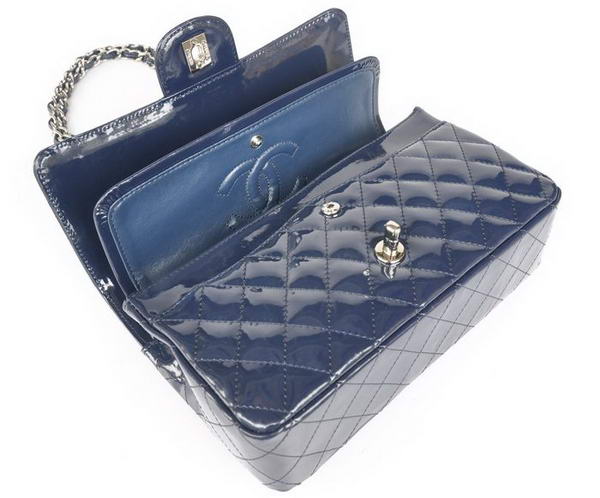 buy Cheap Chanel 2.55 Series Royalblue Patent Leather Flap Bag Silver Hardware buy Cheap Chanel 2.55 Series Royalblue Patent Leather Flap Bag Silver Hardware