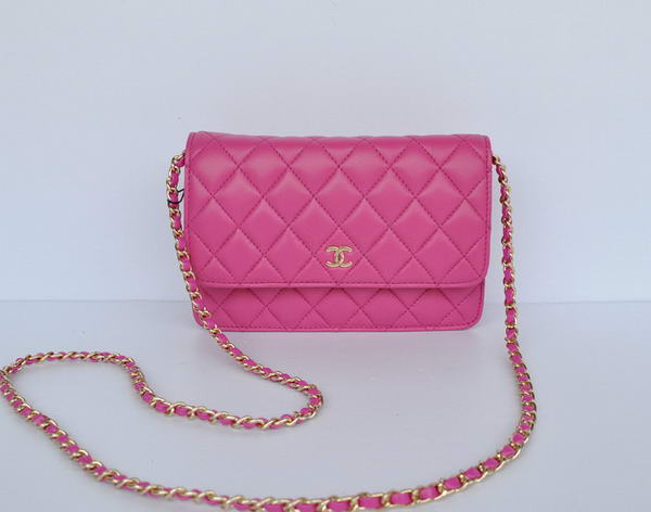 New Color Chanel A33814 Rosy Sheepskin Leather Flap Bag Gold New Color Chanel A33814 Rosy Sheepskin Leather Flap Bag Gold