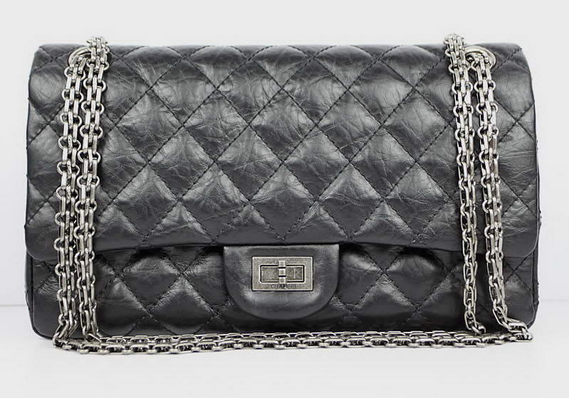 Chanel Classic Flap Bag A37587 Original Leather Black Silver Chanel Classic Flap Bag A37587 Original Leather Black Silver